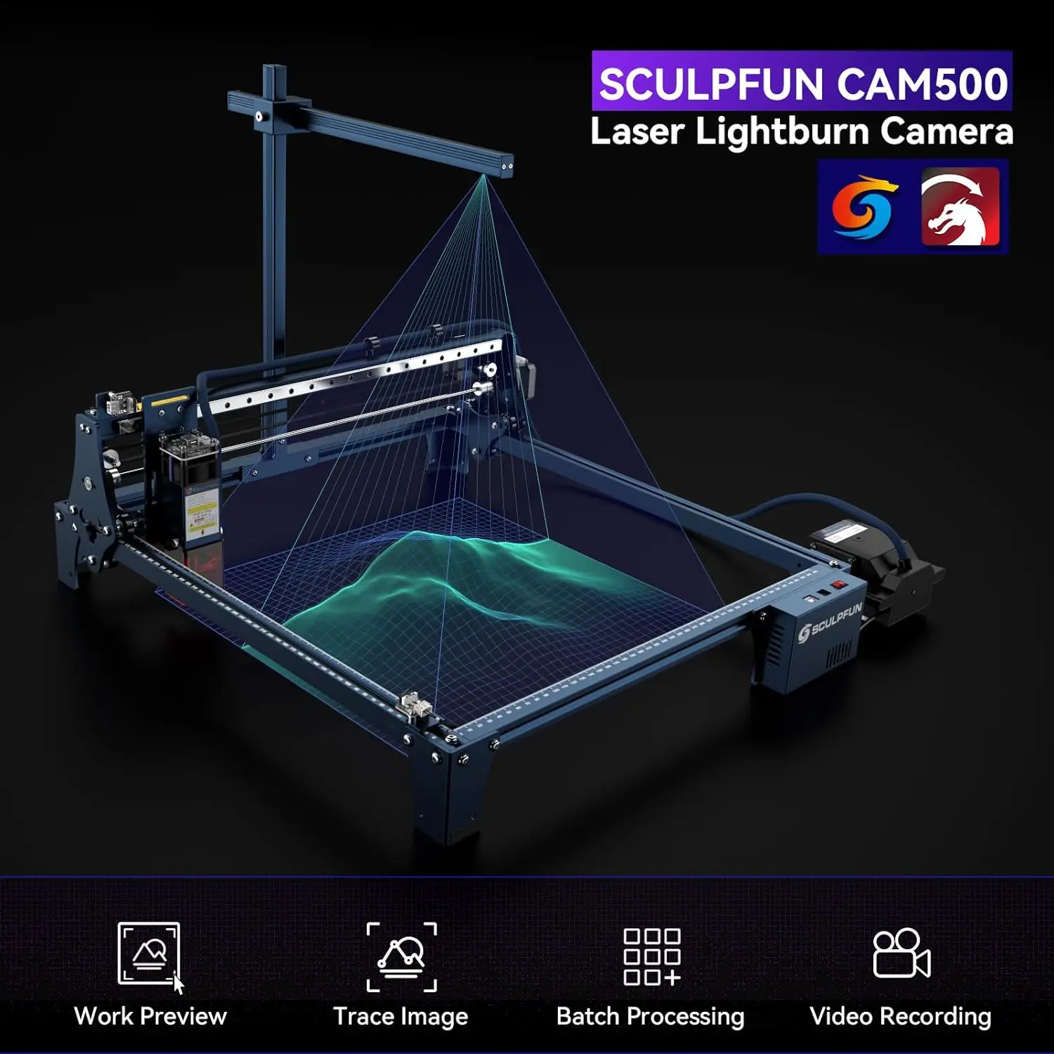 SCULPFUN CAM500 Incisore Laser - Industrial Laser Engraver recensione e prezzo